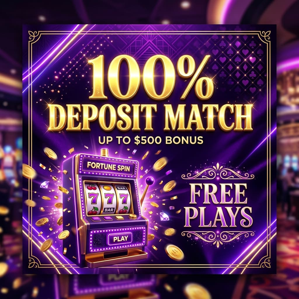100% FIRST DEPOSIT MATCH BONUS